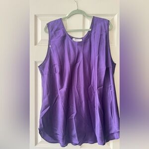 Silkwear Women's Vibrant Purple Blouse